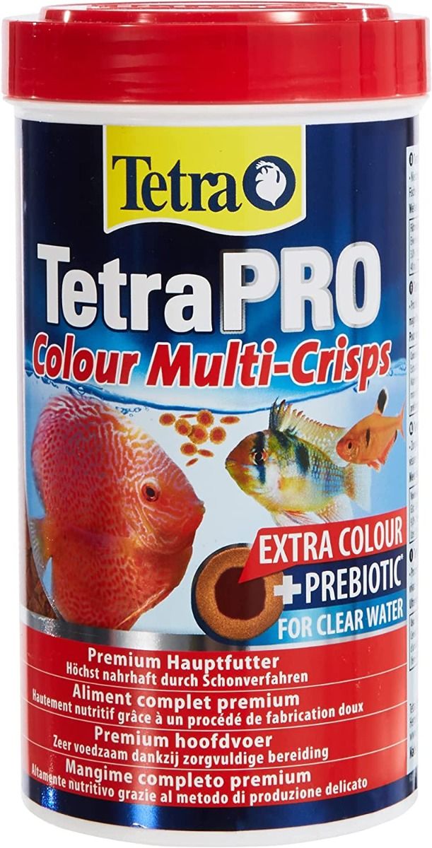 TETRA PRO COLOUR 20g, 55g, 110g Premium Tropical Aquarium Fish Food/ Crisps