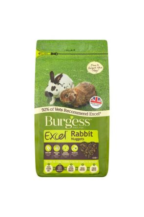 Burgess Excel Tasty Rabbit Nuggets - 1.5kg