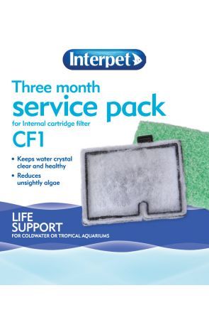 Interpet Three Month Service Pack (for Interpet CF1 filter)