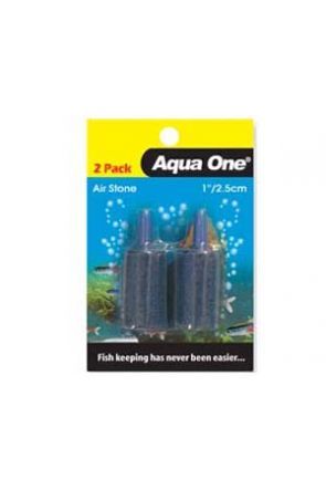 Airstone 1" cylinder (2 pack)
