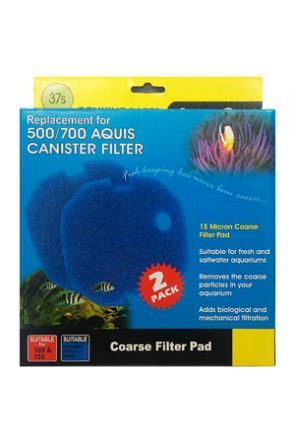 Aqua One Aquis 500 / 700 Sponge Pad 15ppi (2 per pack) - 37s