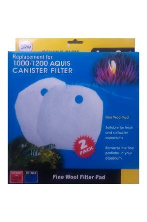 Aqua One Aquis 1000 / 1200 Wool Pad (2 per pack) - 39w