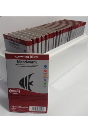 Gamma Bloodworm - Bulk Buy 20 Packs