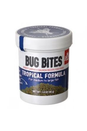 Fluval Bug Bites Tropical Formula 45g (med-lge)