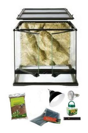 Glass Vivarium & Kit for Chameleons (90 x 45 x 90cm)