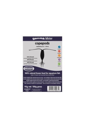 Gamma FrozenCopepods - Blister Pack 95g net (100g gross)