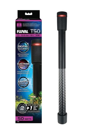 Fluval T50 Digital Aquarium Heater - 50w
