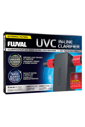 Fluval UVC in-Line Water Clarifier 3W