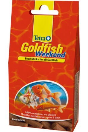 Tetra Goldfish Weekend food sticks 
