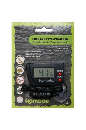 Komodo Digital Hygrometer for Reptiles