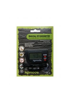 Komodo Digital Hygrometer for Reptiles