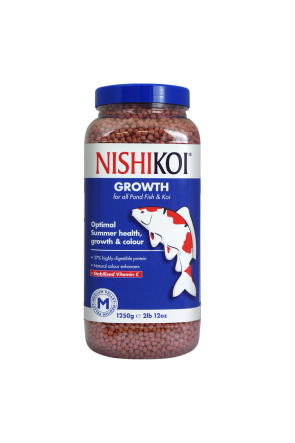 Nishikoi Growth Pellets - 1250g (medium pellet