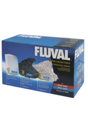 Fluval Extra Value Media Pack for 305 & 405 filters A1443