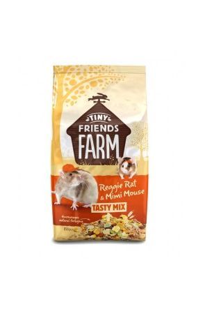 Supreme Tiny Friends Farm - Reggie Rat & Mimi Mouse Tasty Mix - 2.5kg
