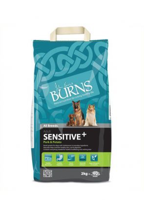 Burns Dog Food - Adult Sensitive - Pork & Potato 2kg