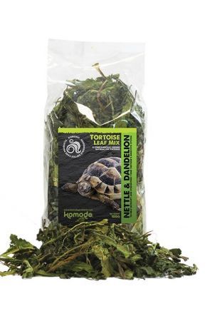 Komodo Tortoise Leaf Mix Nettle & Dandelion