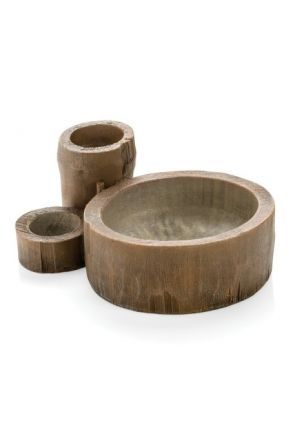 BiOrb Brown Bamboo Bowls - Small